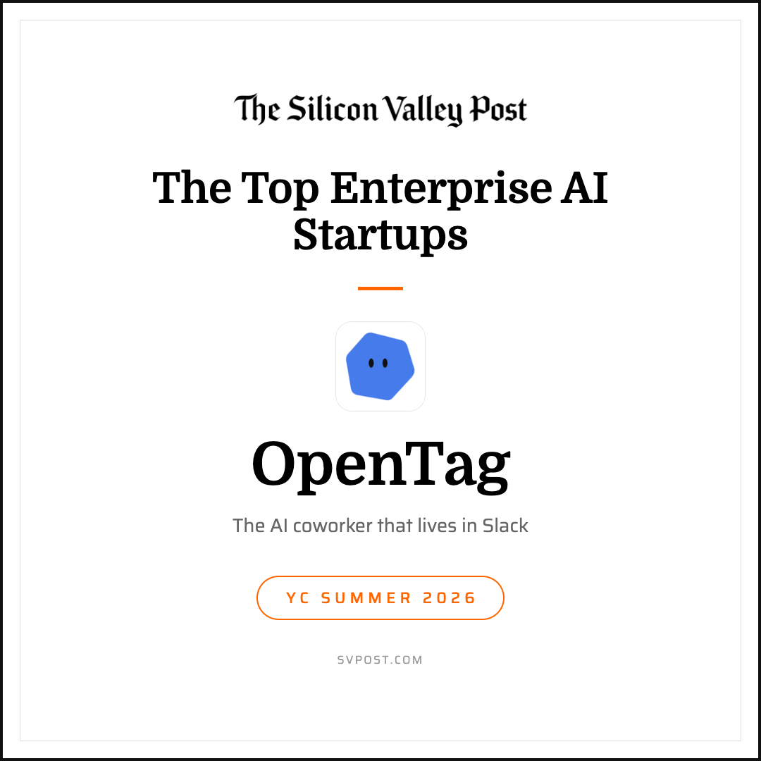 Award badge: OpenTag