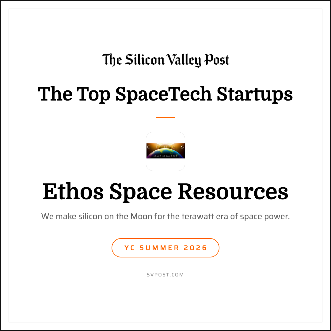 Award badge: Ethos Space Resources